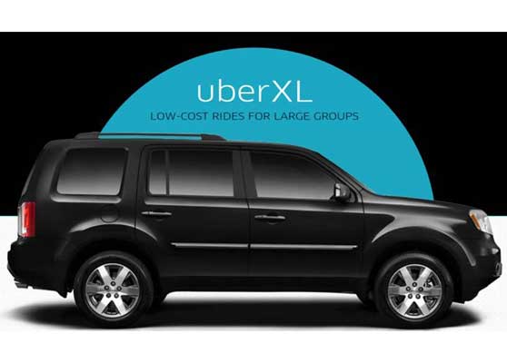 car requirements for UberXL