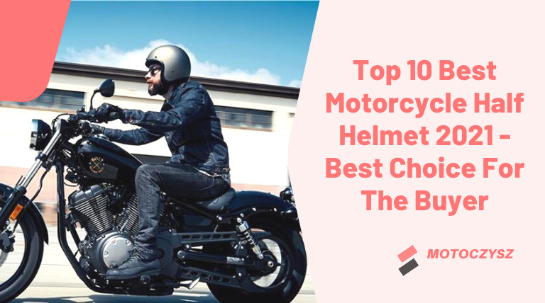 best motorcycle half helmet