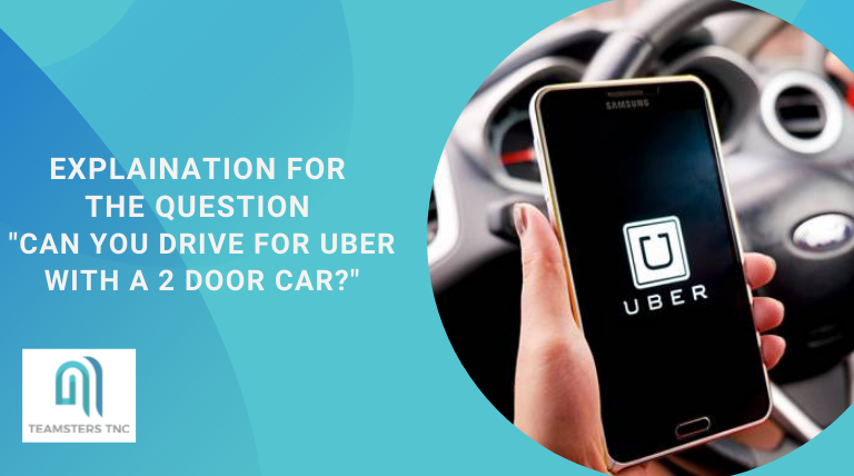 can you drive for uber with a 2 door car