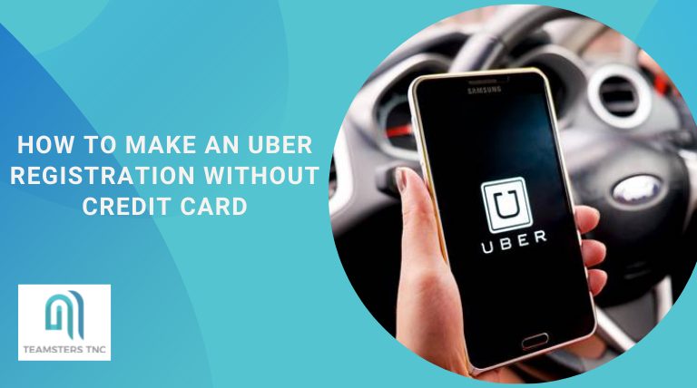 uber registration without credit card