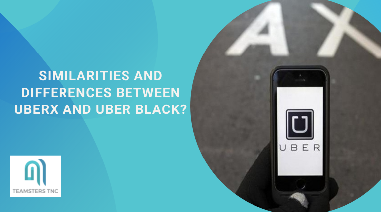 differences between uberx and uber black