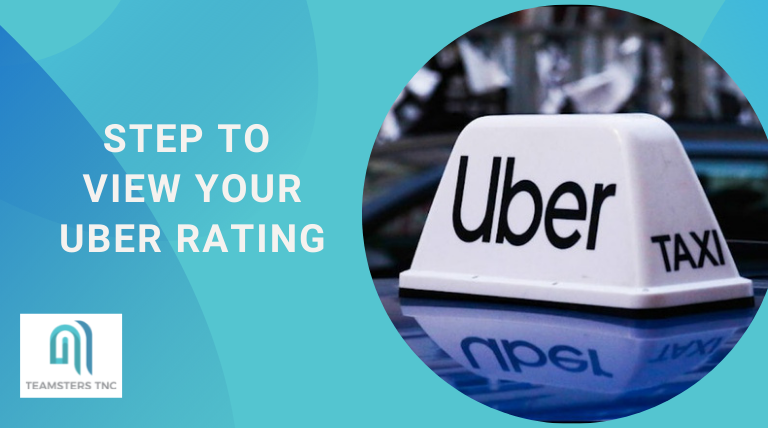 view your Uber rating