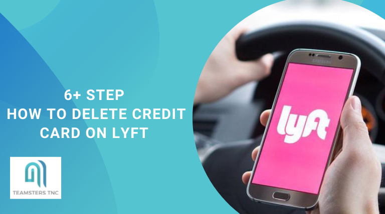 how to delete credit card on lyft