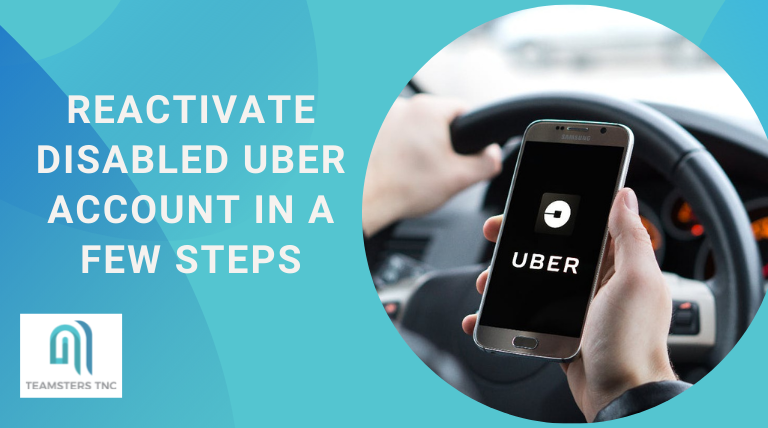 reactivate disabled Uber account