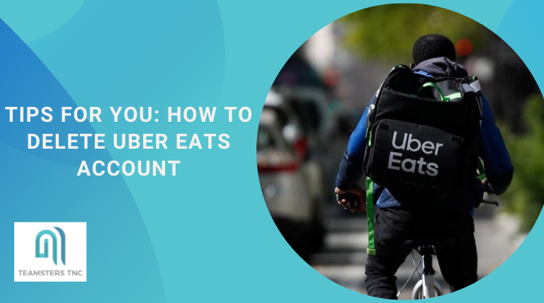 how to delete uber eats account