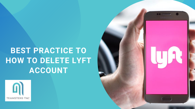 how to delete lyft account