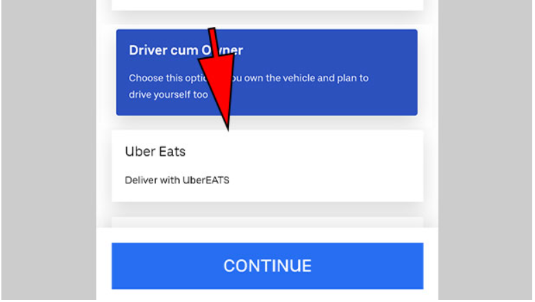 sign up for uber eats 