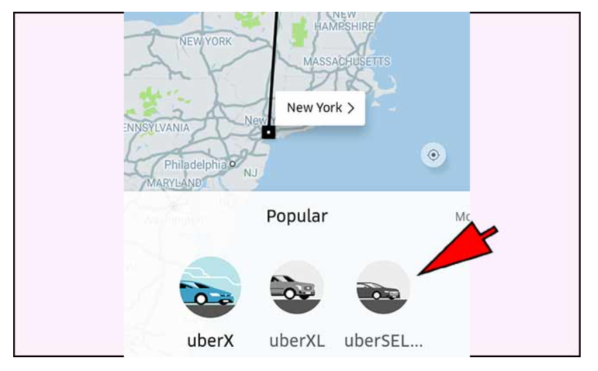 uber select 