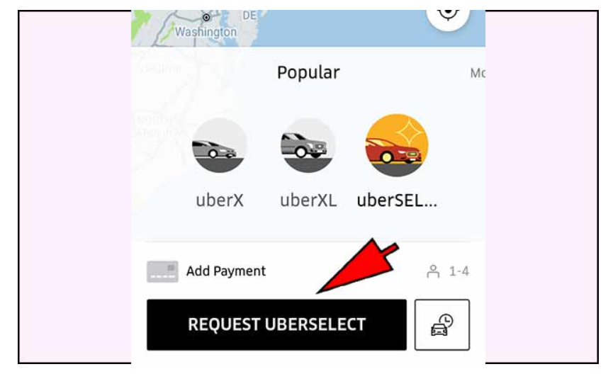 uber select 